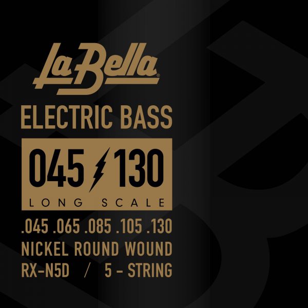 LaBella RX-N5D Struny na 5- strunovú basgitaru 45-130