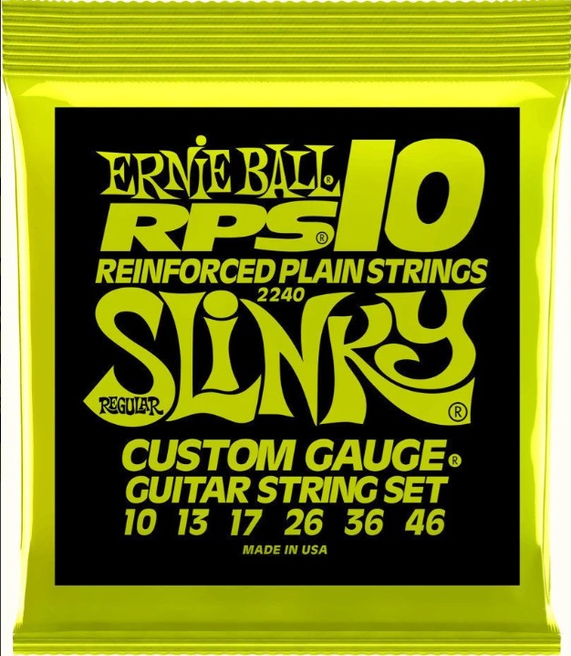 Ernie Ball 2240 RPS Nickel Wound Struny pre Elektrickú Gitaru .010-046  